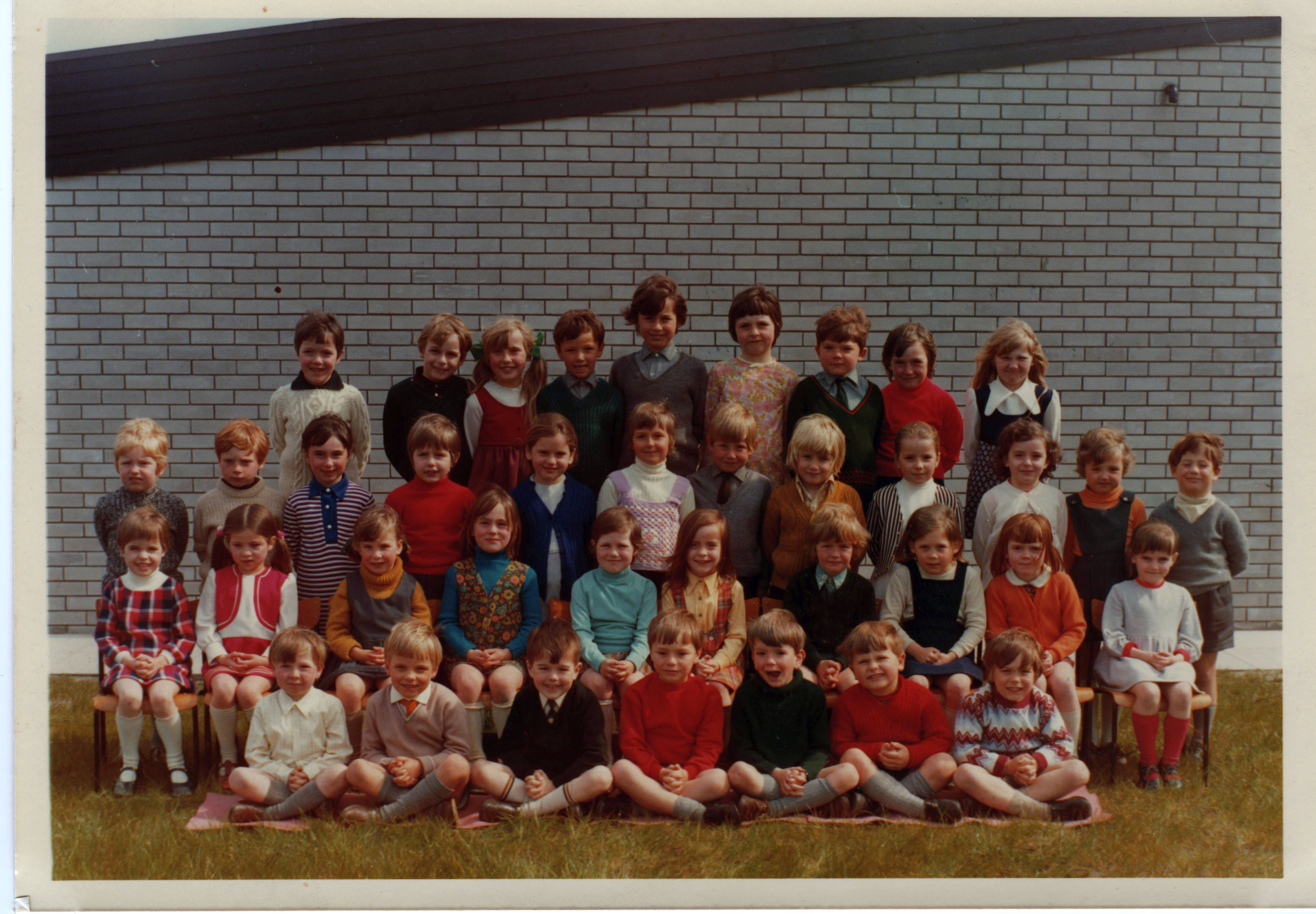 Rachel Cropper at St Michael School 1971 